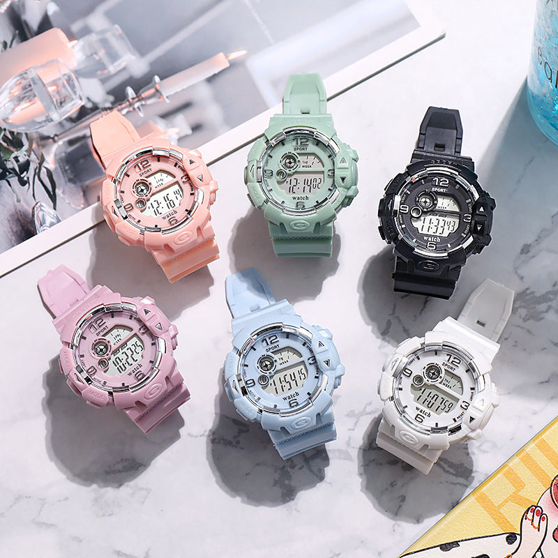 Élèves de l'école primaire et secondaire Sports Waterproof Luminous Watch