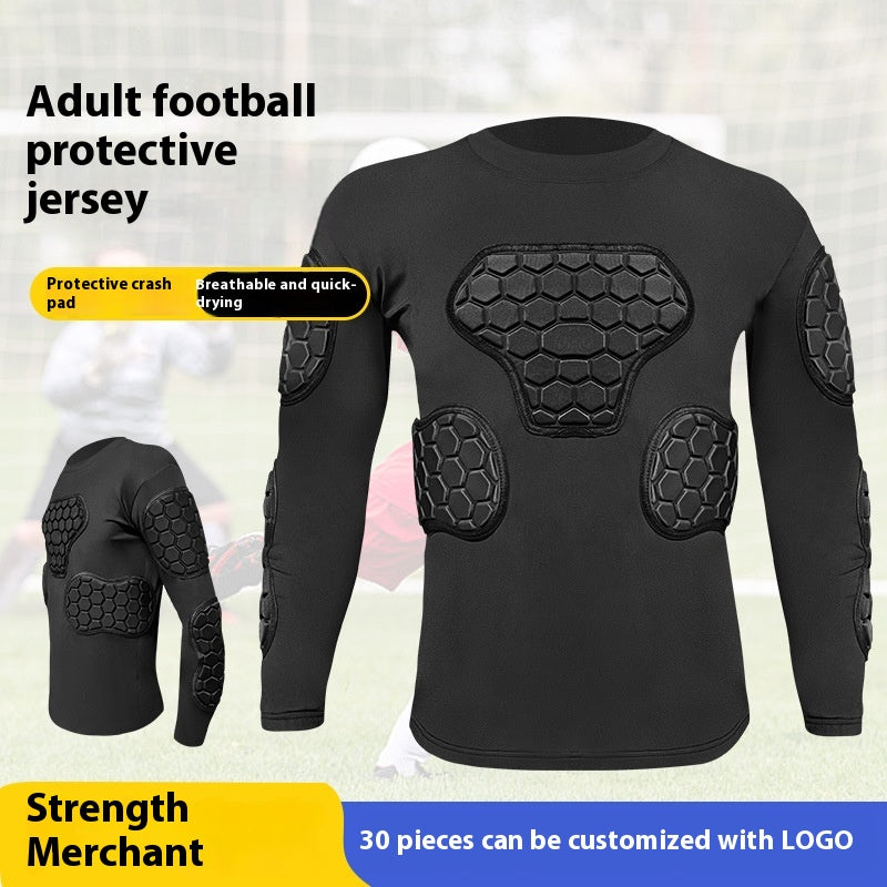 Gardien de but Vêtements anticollision Armour Vêtements de sport à manches longues