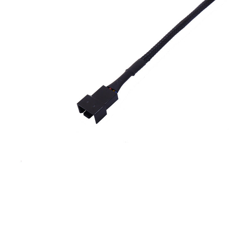 Ventilateur de châssis Extension de câble à quatre broches Radiateur ventilateur CPU allongé PWM Contrôle de température E