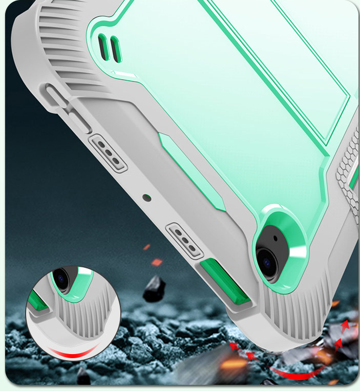 Couverture de protection Shock-Proof Solid Shell avec couverture de protection contre les chutes