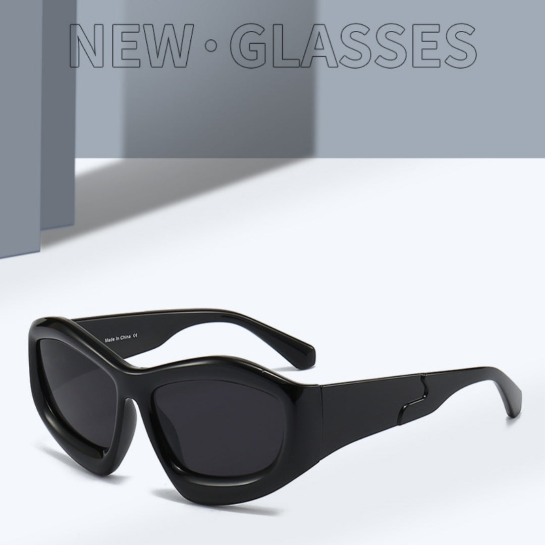 Hommes et femmes Riding Outdoor Personnalité Forme concave Lunettes de soleil