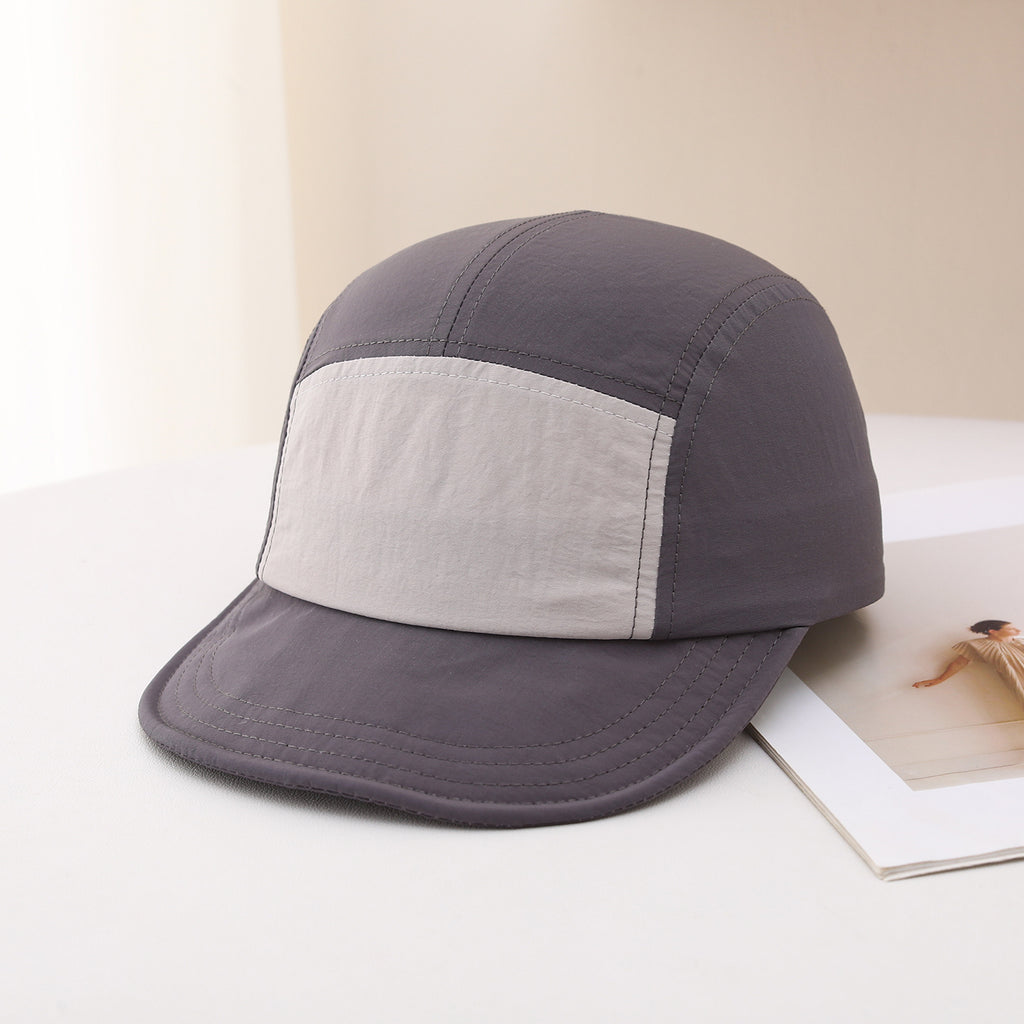 Chapeau Hip-hop plat réglable multicolore homme avec protection solaire