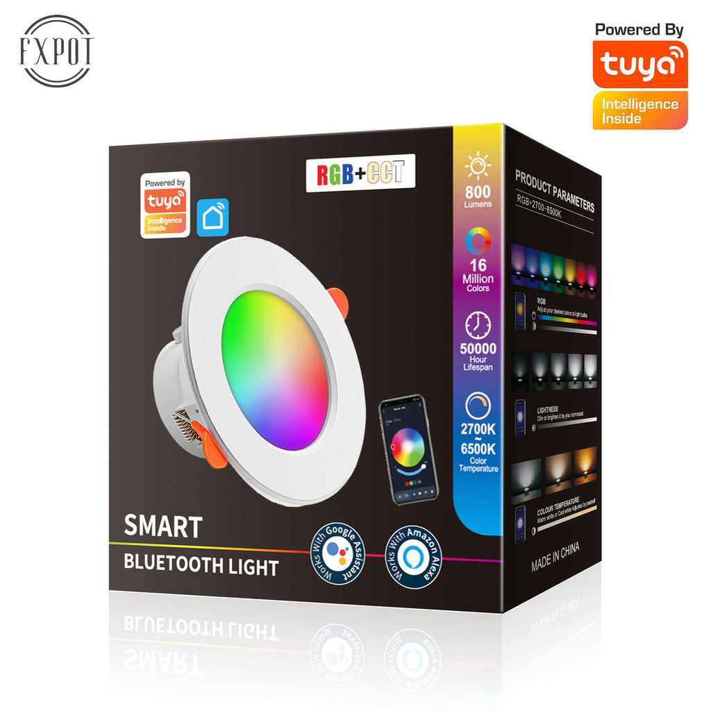 Ampoule LED blanc lumière PC Shell Lampe d'économie d'énergie 85-265V Longue durée de vie