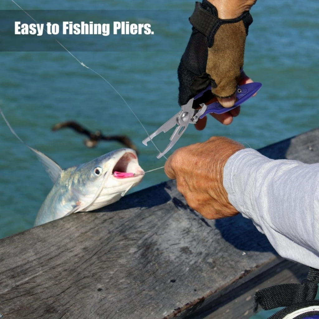 3-pièces Fish Killer Set 24,5 Cm Aluminium Fish Killer comprend pinces de pêche Et H