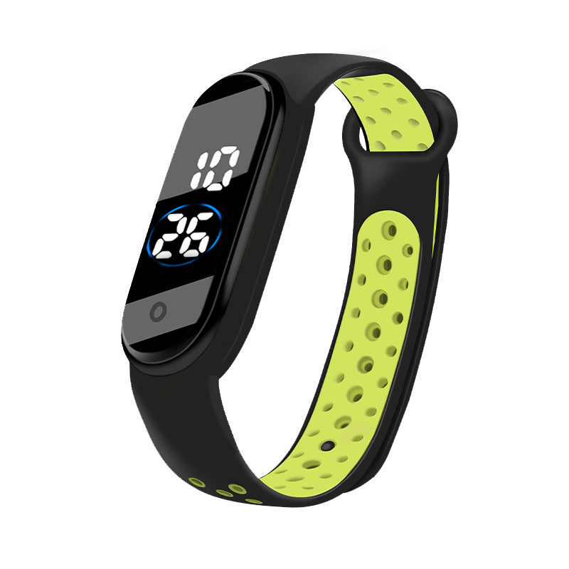 Waterproof Student bracelet de sport bicolore