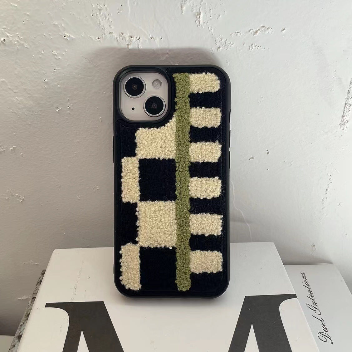 Japon Coréen en peluche d'hiver Broderie Sun Flower Soft Case IPhone