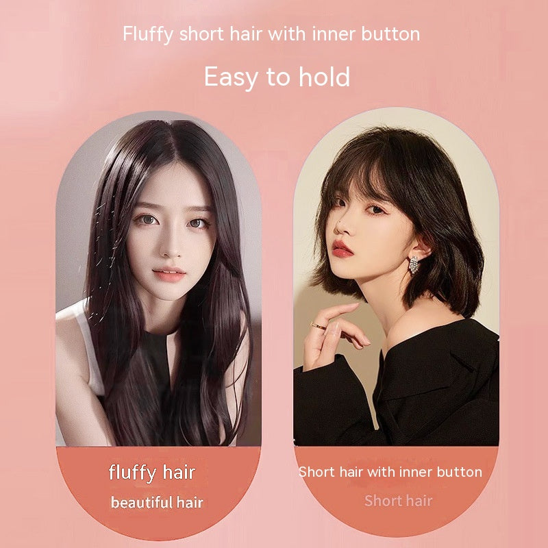 L'anion de peigne droit sans fil ne fait pas de mal aux cheveux Portable Curler et lisseur double