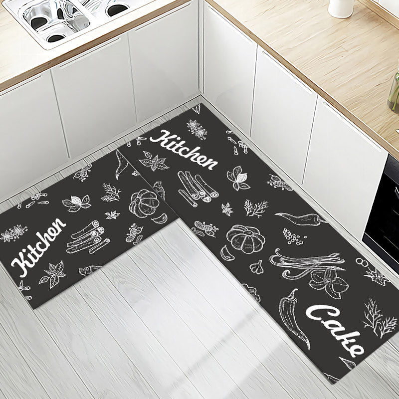 Cuisine séchage rapide huile- et l'eau absorbante anti-dérapant tapis