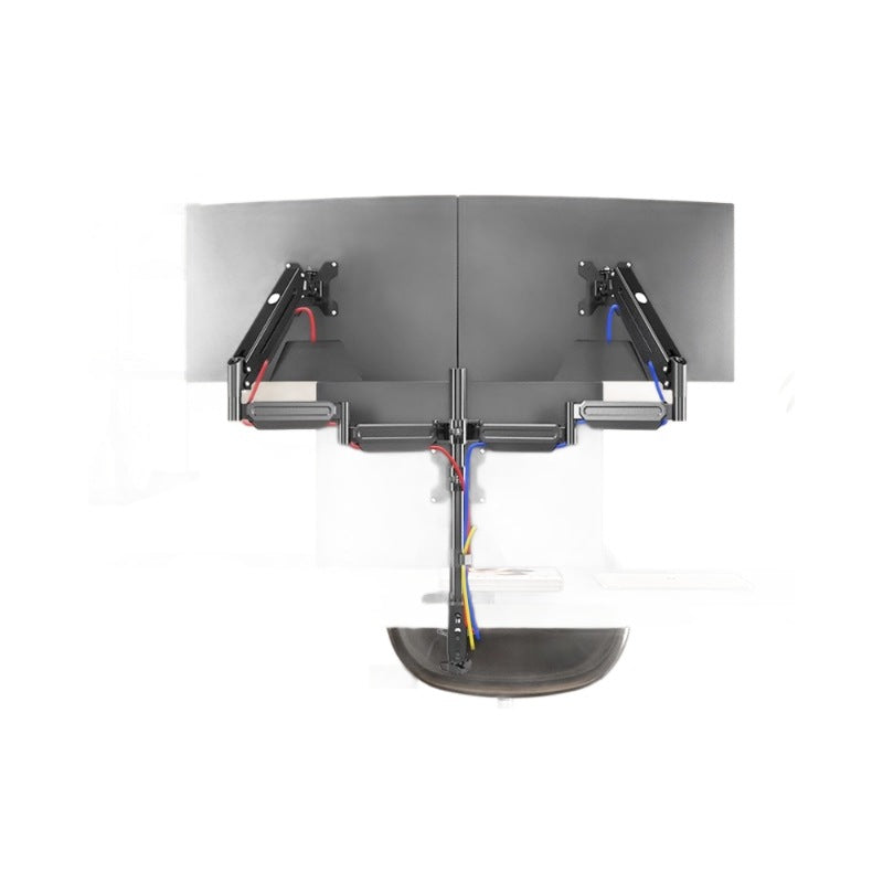 Triple Monitor Stand Computer Desk Adjustable