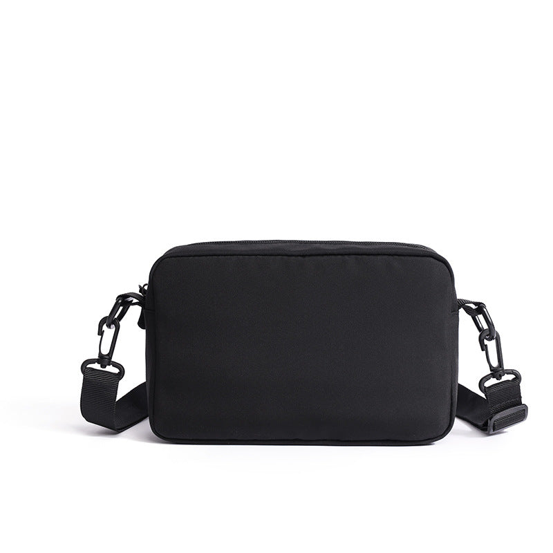 Sac d'épaule pour hommes Sac en nylon léger Sac en nylon simple Voyage étudiant Sac de voyage de loisirs
