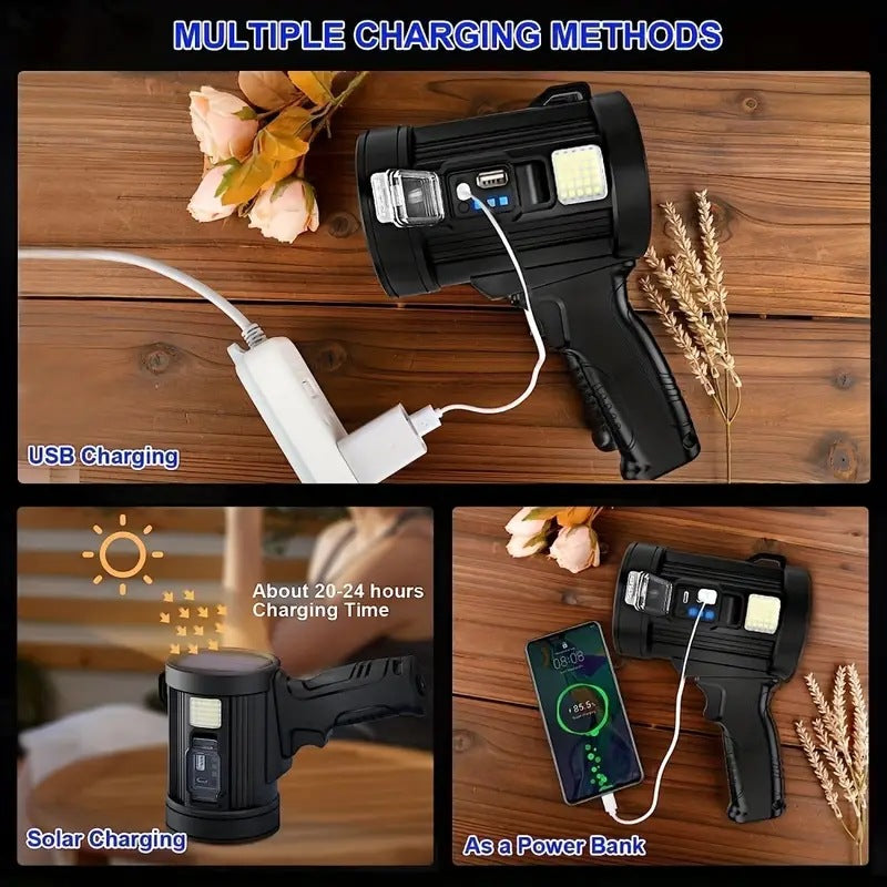 Lumière rechargeable solaire de secours