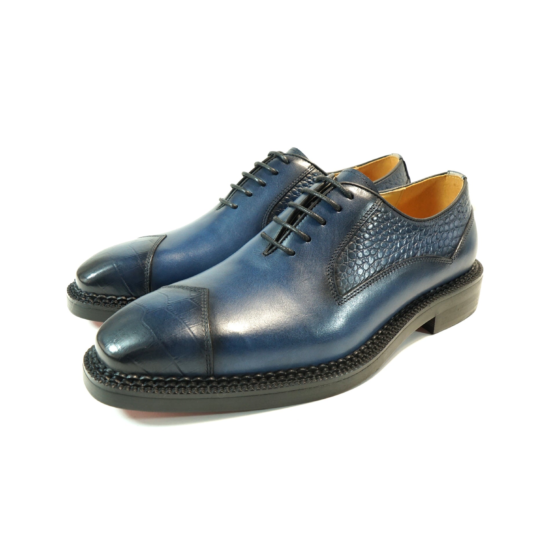 Bas-top Handmade Oxford Chaussures Cowhide Casual Trendy