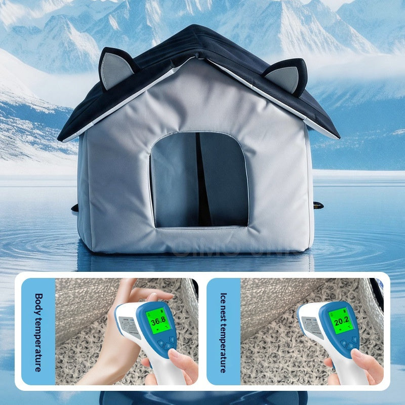 Refroidissement d'été Lit Cat climatisé Outdoor Stray Cat House