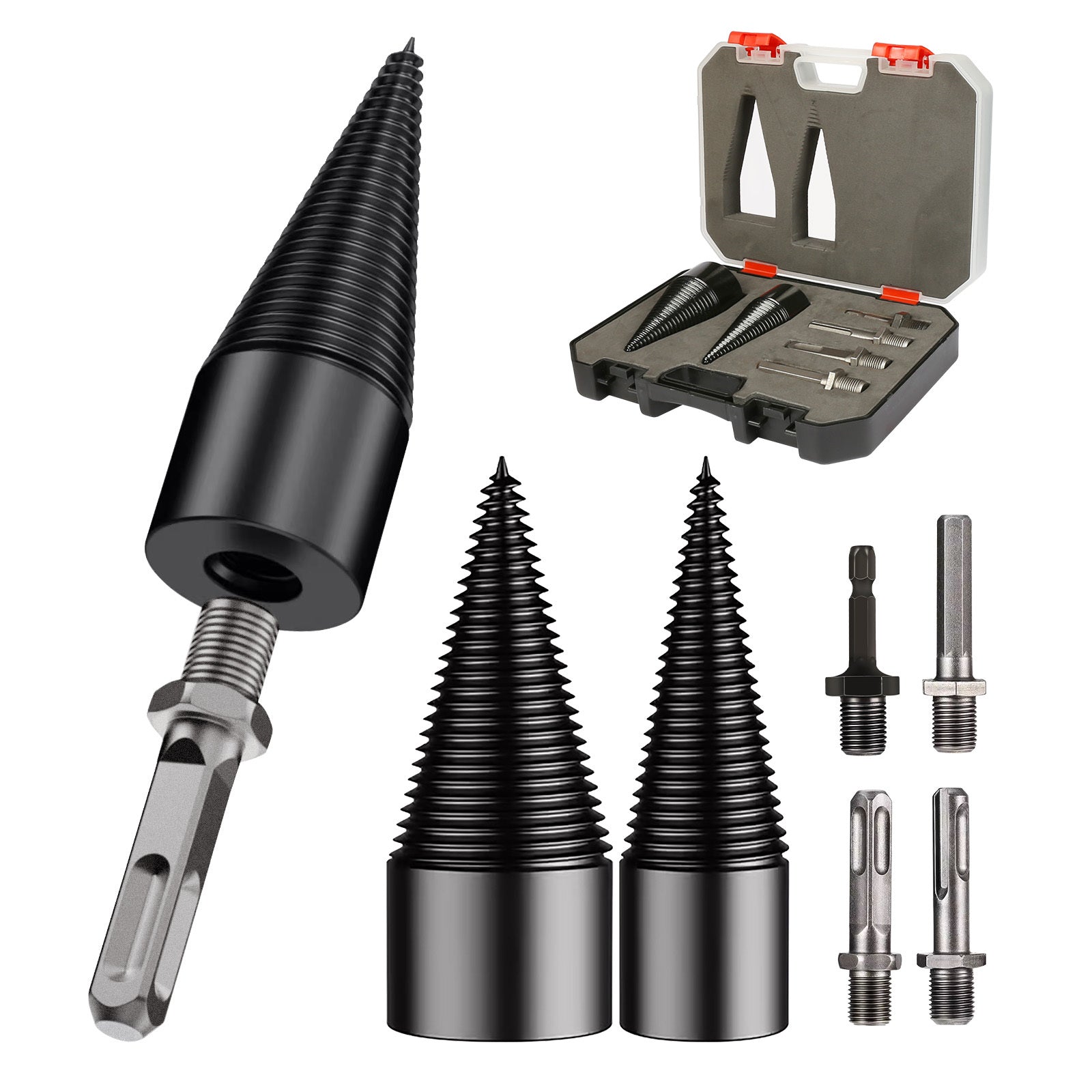 Ensemble de bit de forage de Splitter en bois