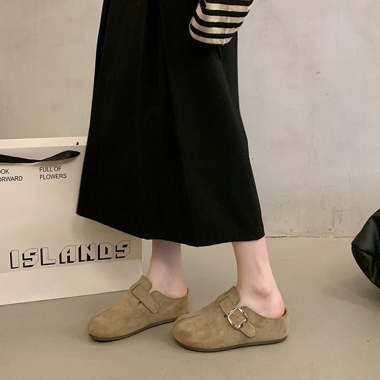 Chaussures Retro Split Toe Boken pour femmes