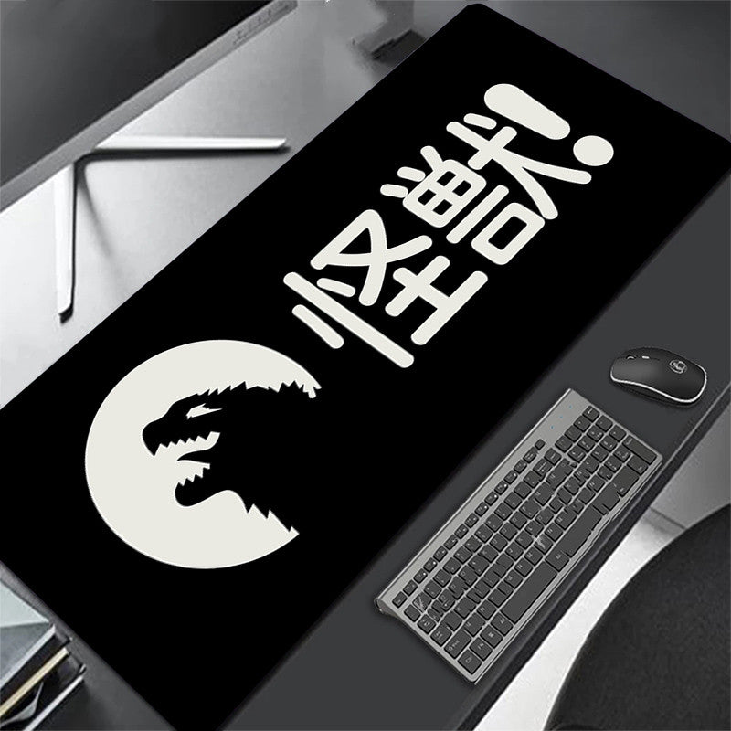 Tout noir Longueur extra longue Mouse Pad clavier Bureau Pad jeu