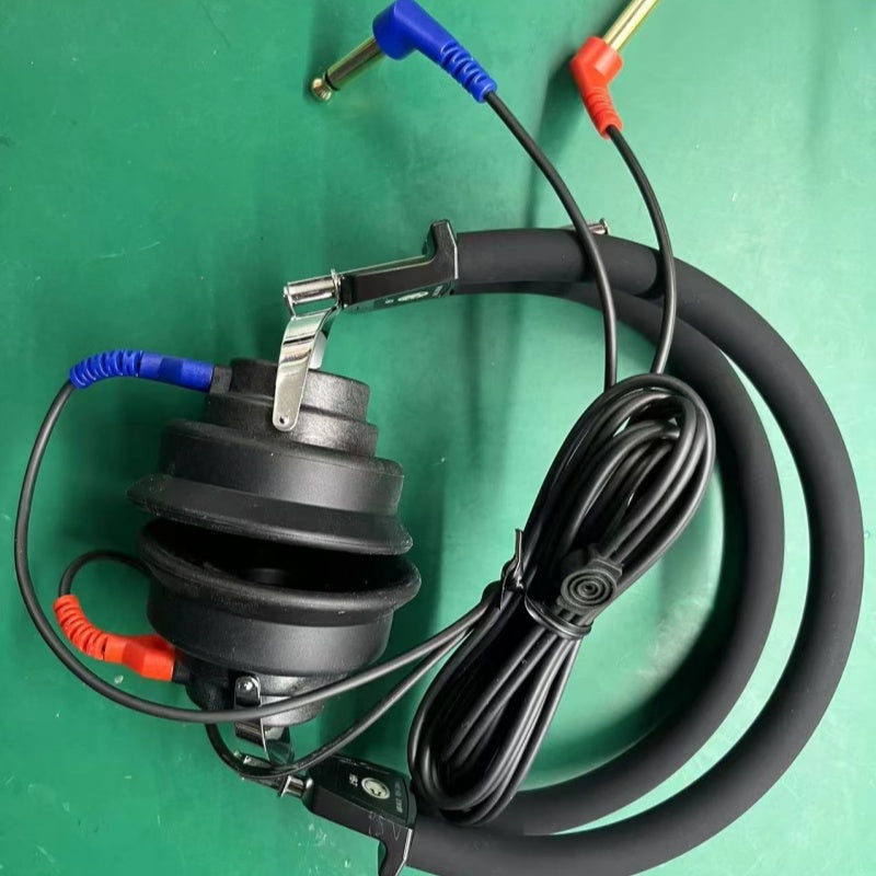 Casque de conduction d'air avec capteur d'air