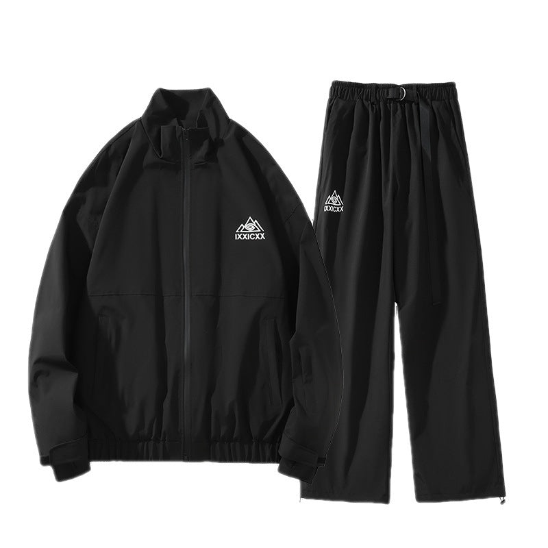 Hiver Outdoor Étanche Single and Double Skateboard Ski Suit Vêtements et pantalons Cou