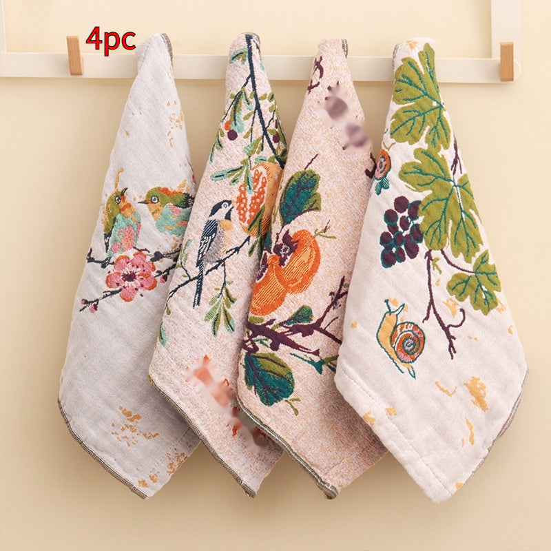 Serviette en coton Gauze visage pour la maison utilisable pour les adultes et les enfants