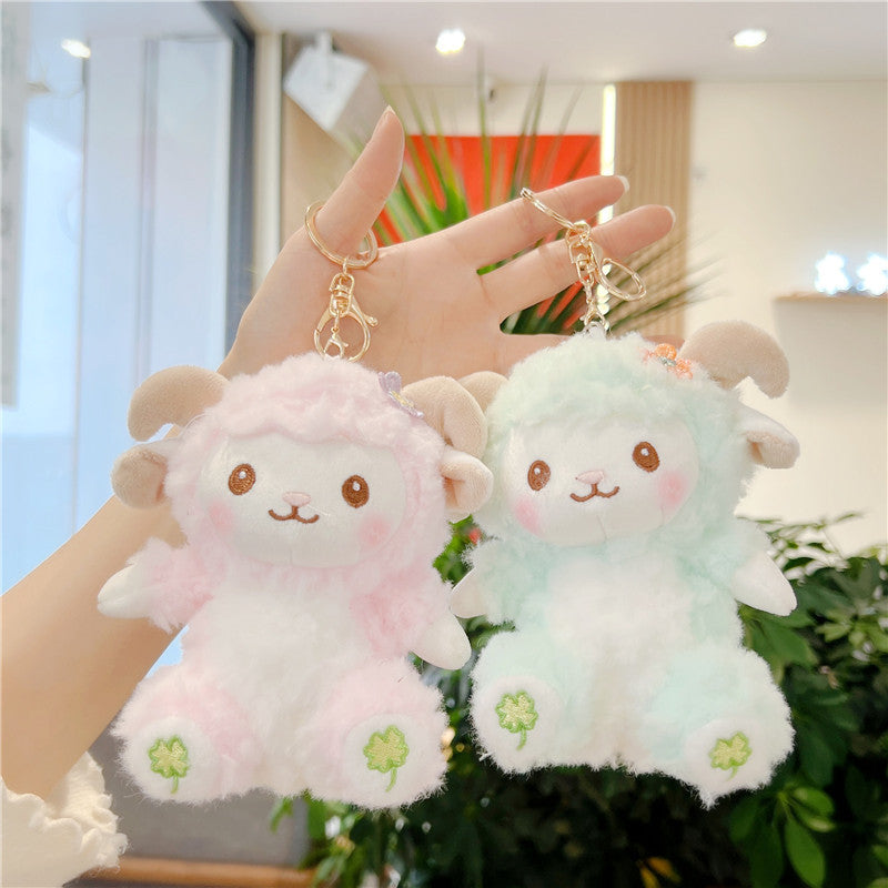 Charm coloré petite poupée de mouton
