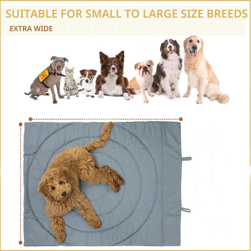 Tapis pliable pour chiens et chats de quatre saisons