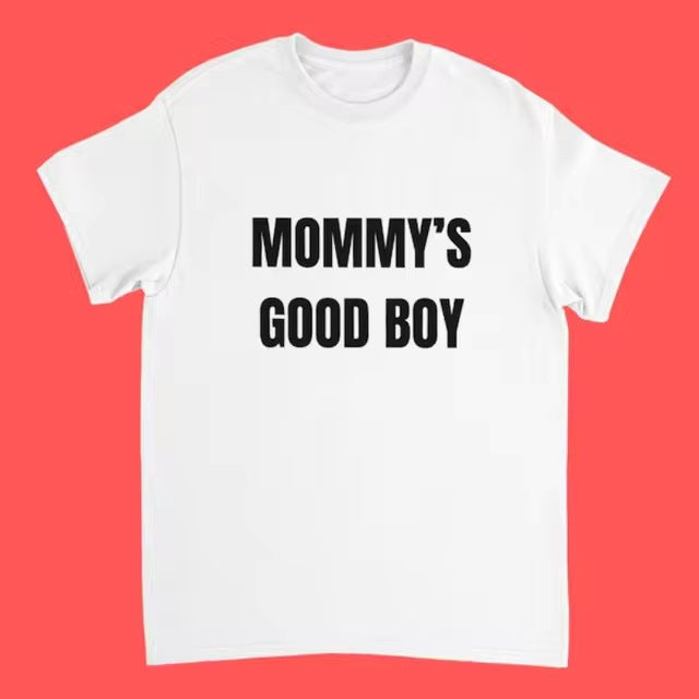 Bon garçon imprimé coton T-Shirt Designer-Style Niche Tee