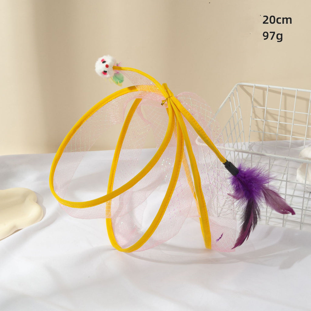 Tunnel de chat Souris de plumes Durabilité transformationnelle
