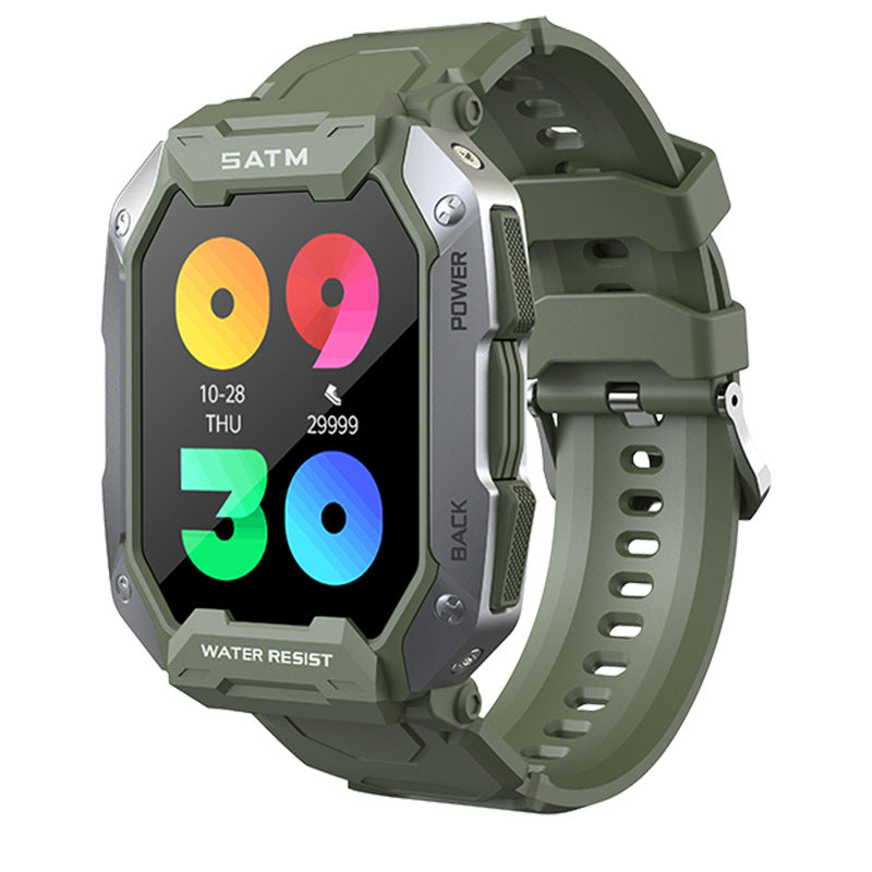 Bracelet en silicone polyvalent Smartwatch pour les loisirs pour hommes