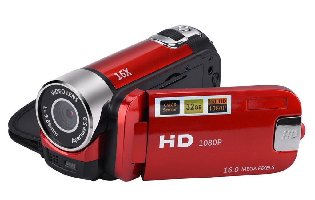 1080p Caméra cadeau pour enfants 16 millions de Pixels Caméra numérique HD