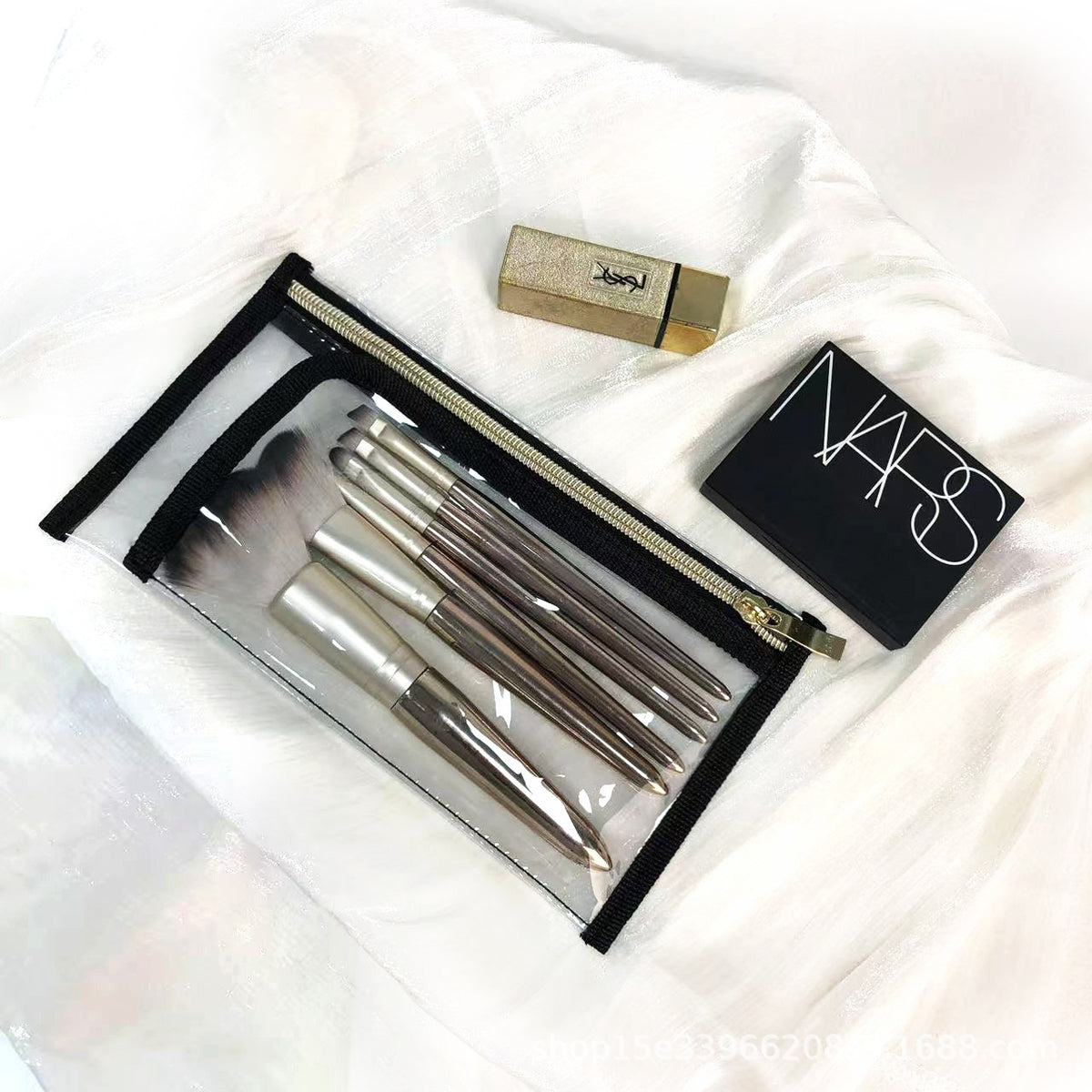 Makeup Bag Makeup Brush Simple Transparent Pouch