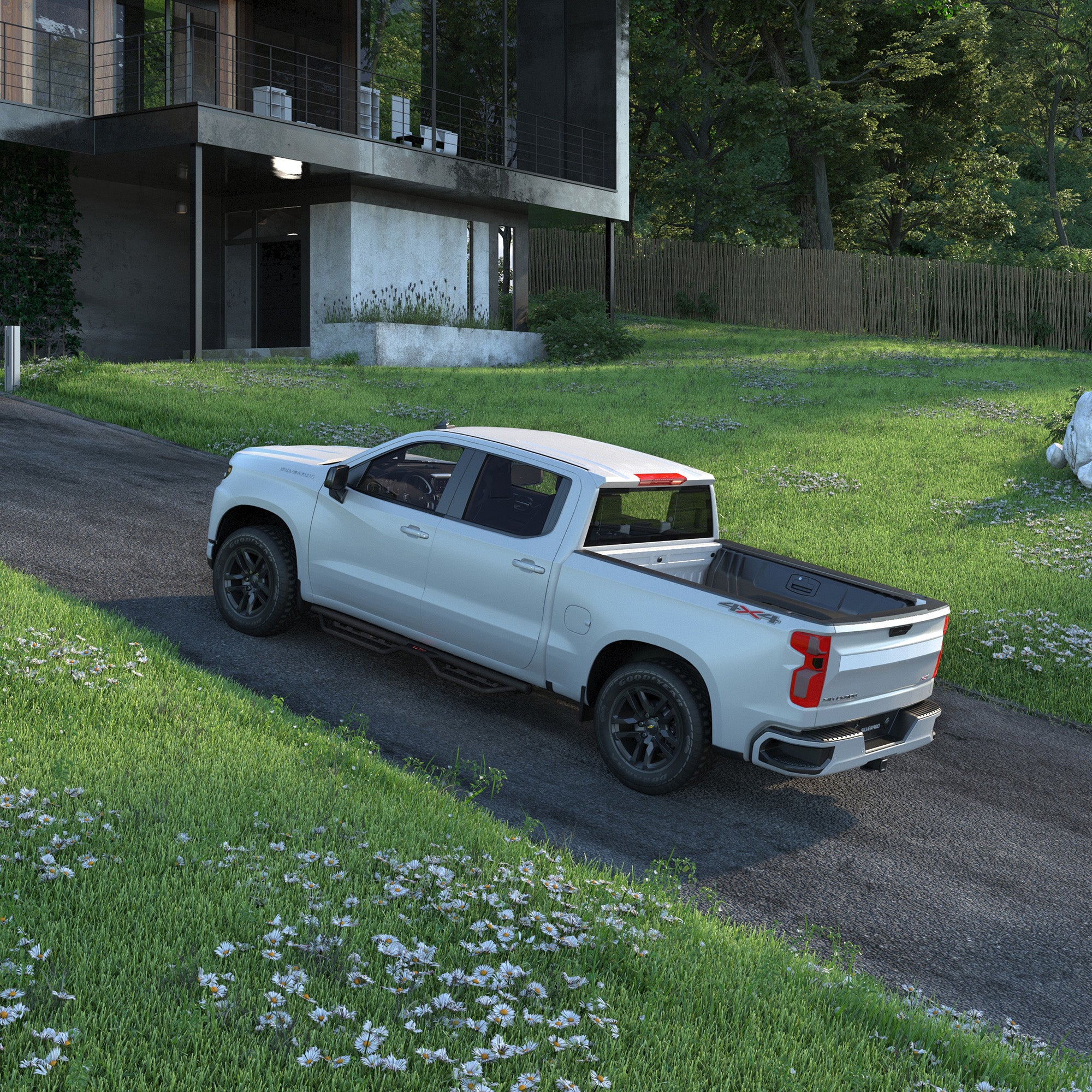 Conseils de course de cabine compatibles pour 2019- Chevy Silverado & GMC Sierra 1500/2020- Chevrolet