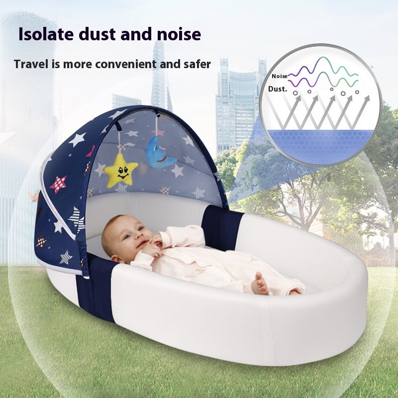 Lit bébé pliable Portable Anti-pression