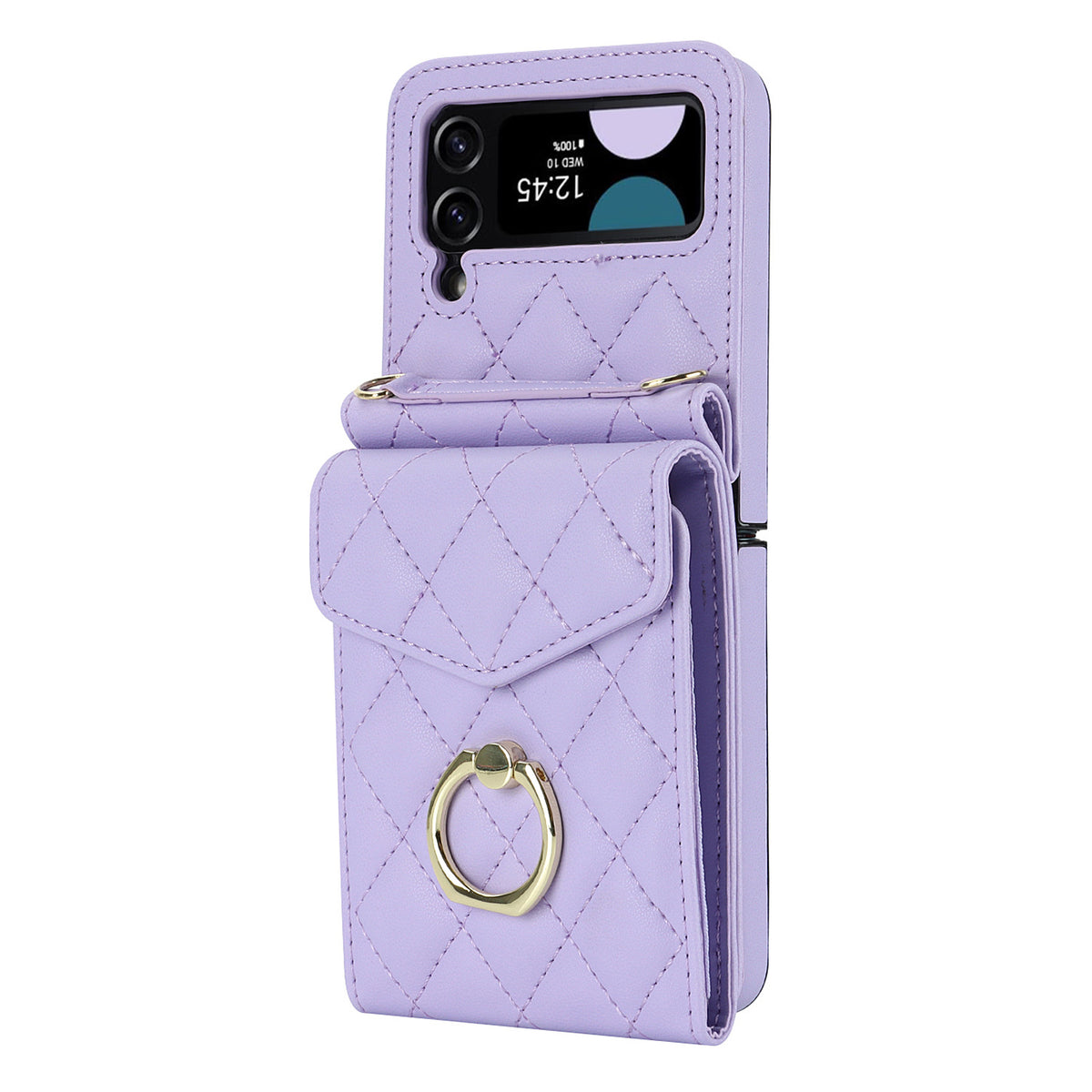 Étui de téléphone pliant Crossbody pliant résistant à la chute