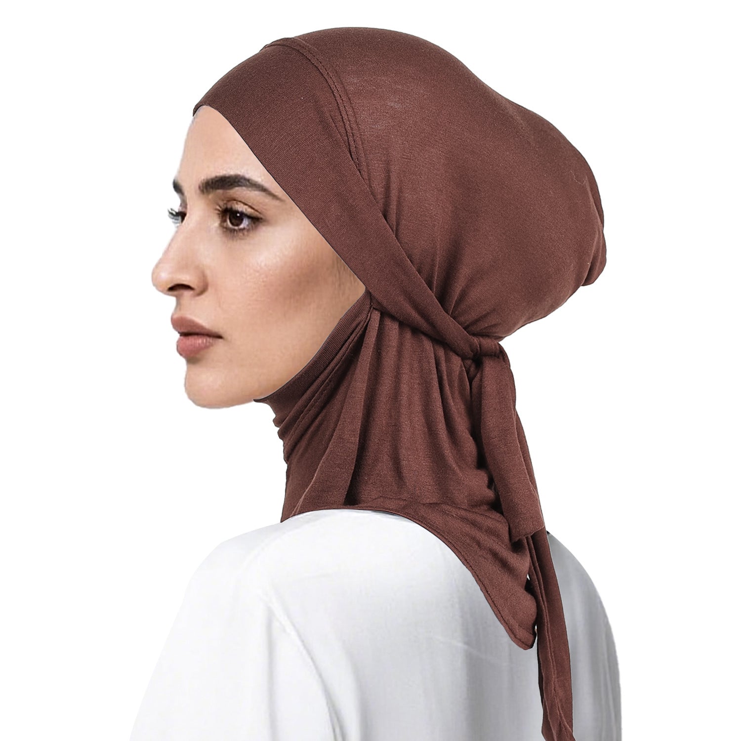 Tête en polyester brodée à la main pour femmes