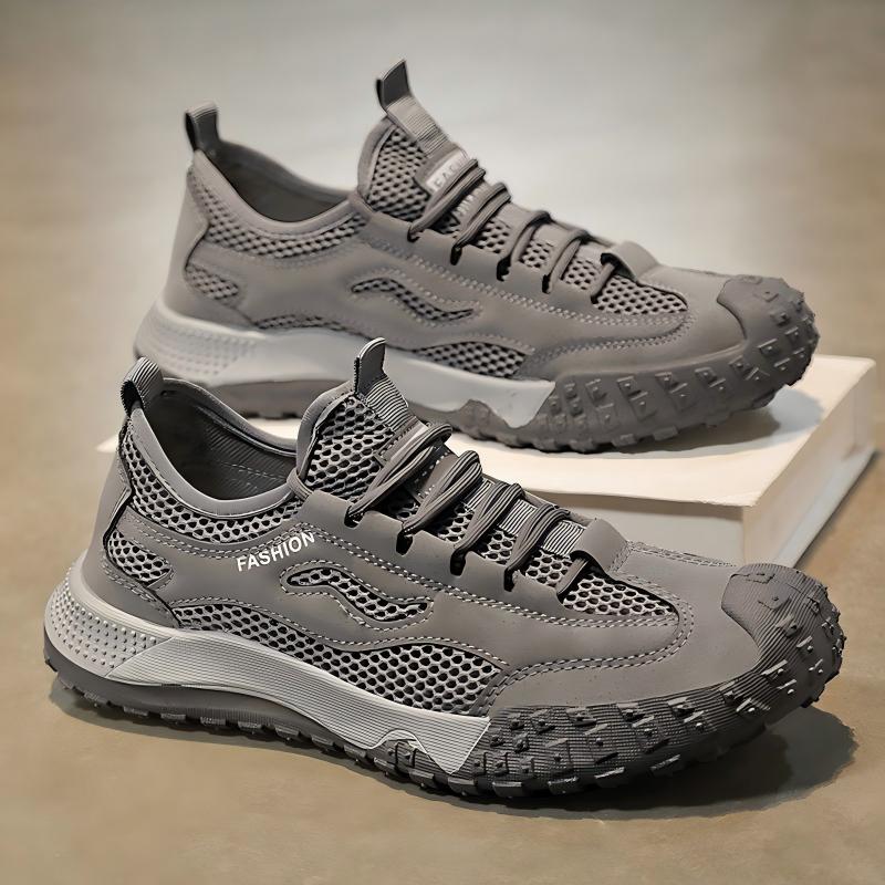 Sneakers de travail en maille respirant à quatre saisons pour hommes