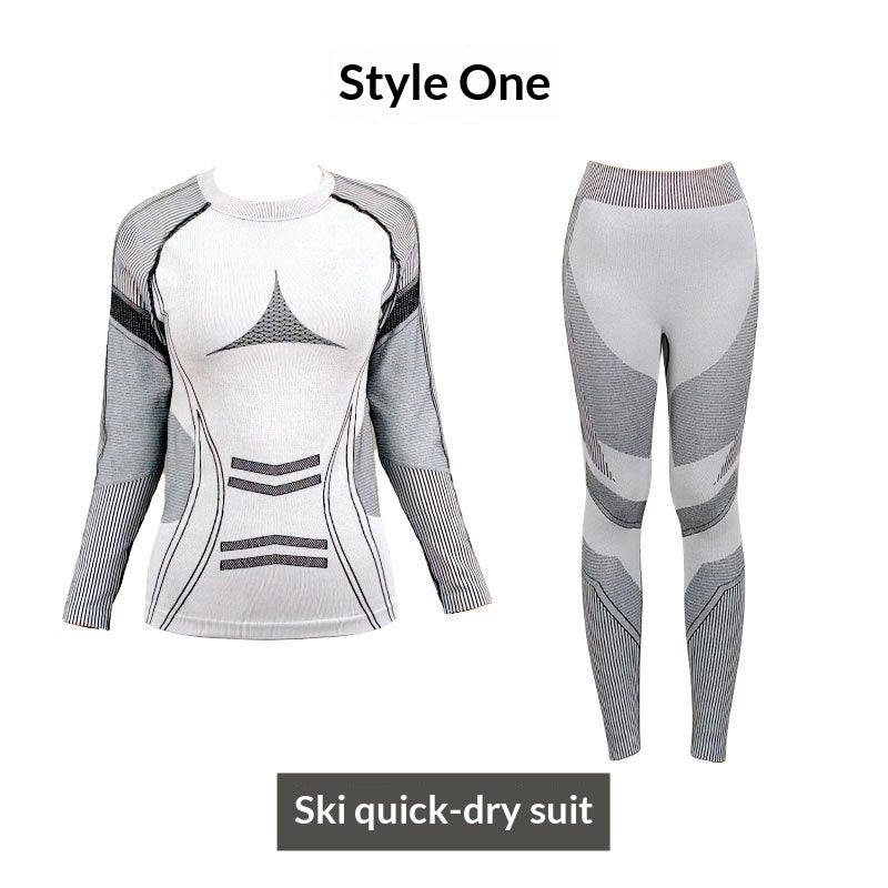 Ski top et pantalons respirants à séchage rapide