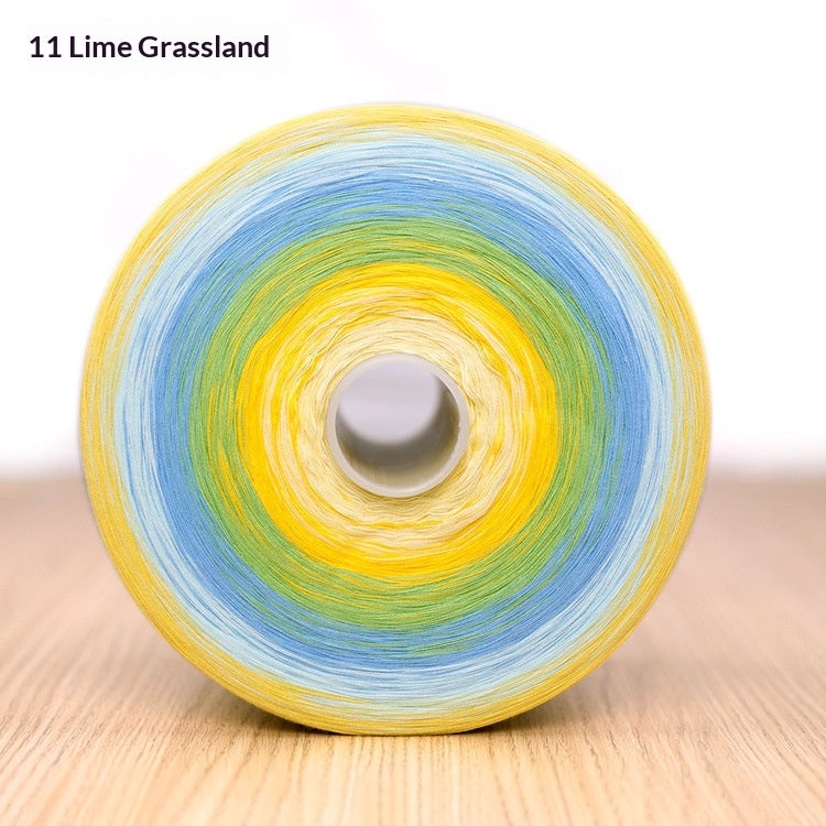 1500-gram GradientTwist-free Cake Fil Ball pour tricoter à la main et crochet Blankets