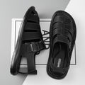 Sandales à la mode tissées à la main pour hommes
