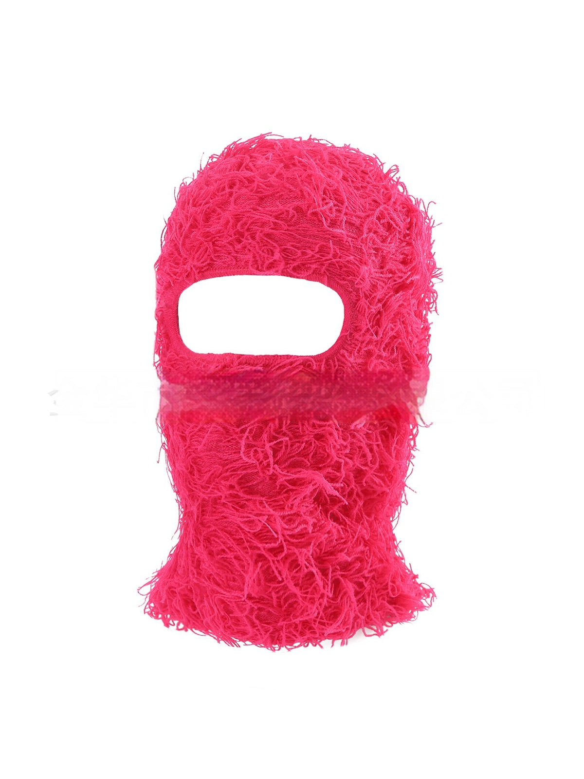Colorful High Street Hip Hop Street Personnalité Chapeau de tricot Chapeau de masque chaud unisexe