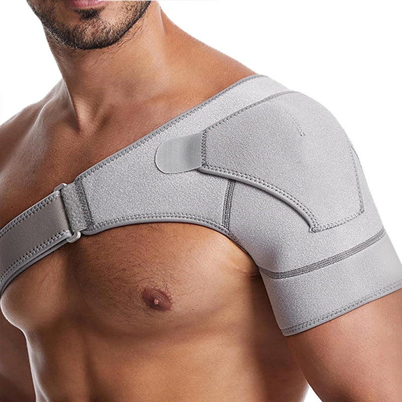 Support d'épaule réglable respirant pour la récupération de la souche