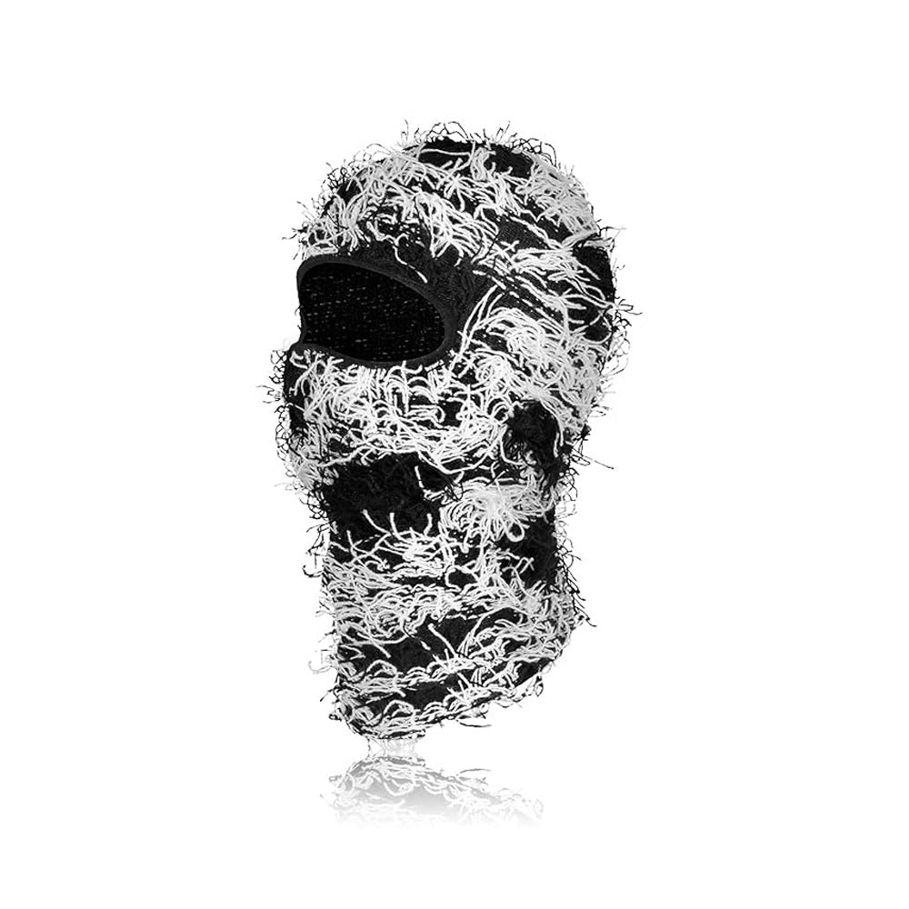 Masque de visage chaud tricoté européen et américain