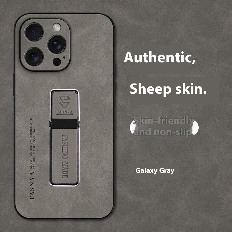 Magnetic Bracket Sheepskin Protective Cover All-inclusive