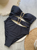 Bikini unicolore européen et américain