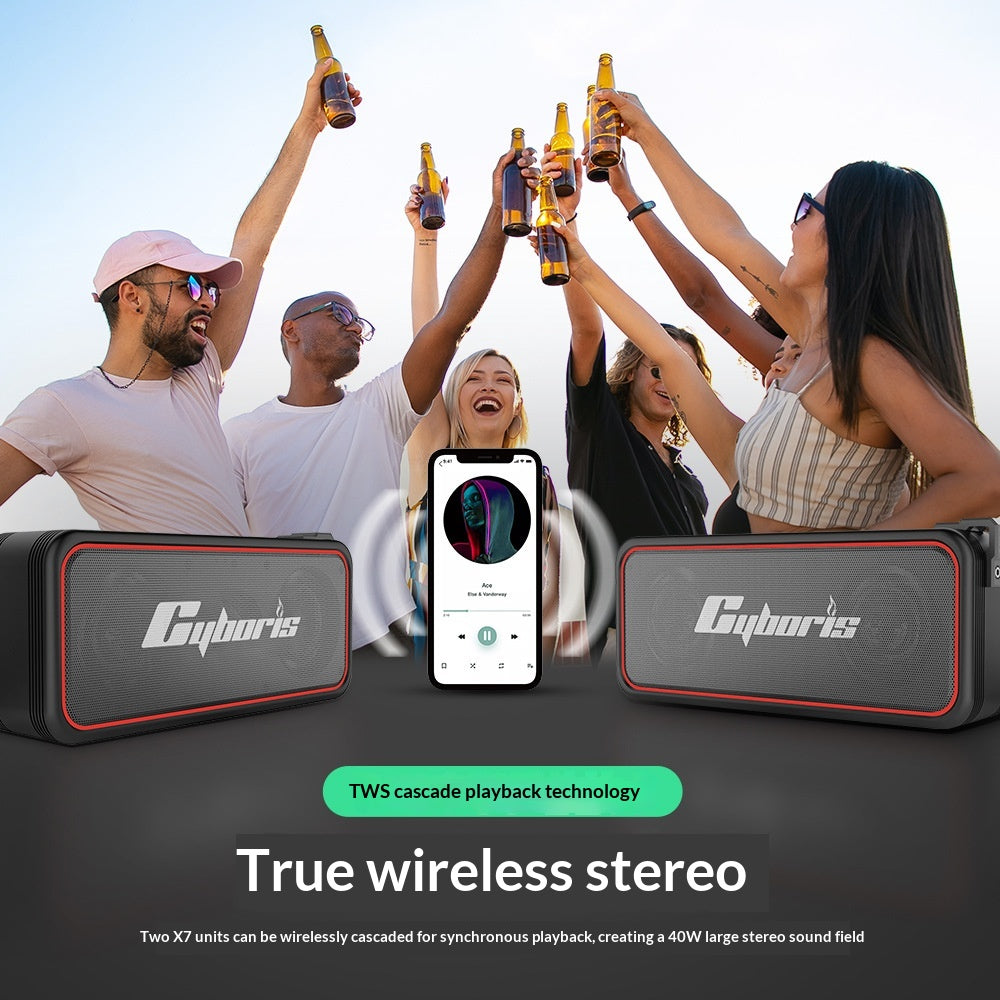 Haut-parleur Bluetooth sans fil Portable Subwoofer