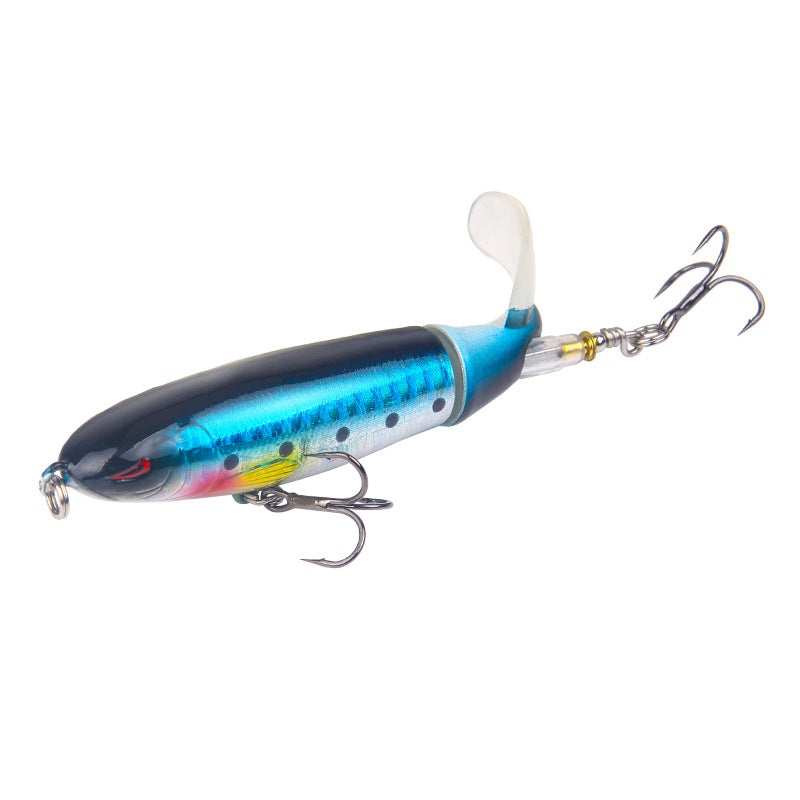 Crayon en plastique à queue dure Simulation faux poisson