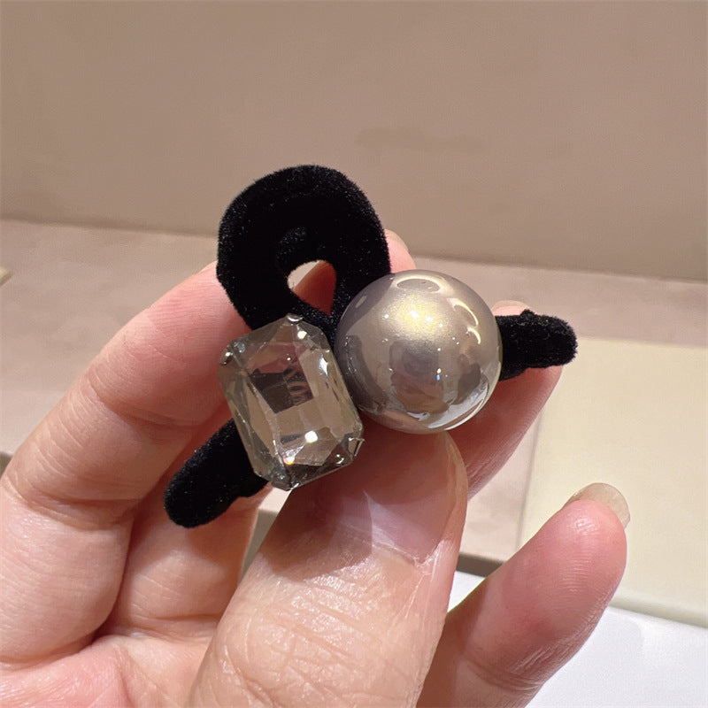Black Pearl Clip de haute qualité pour les petits cheveux