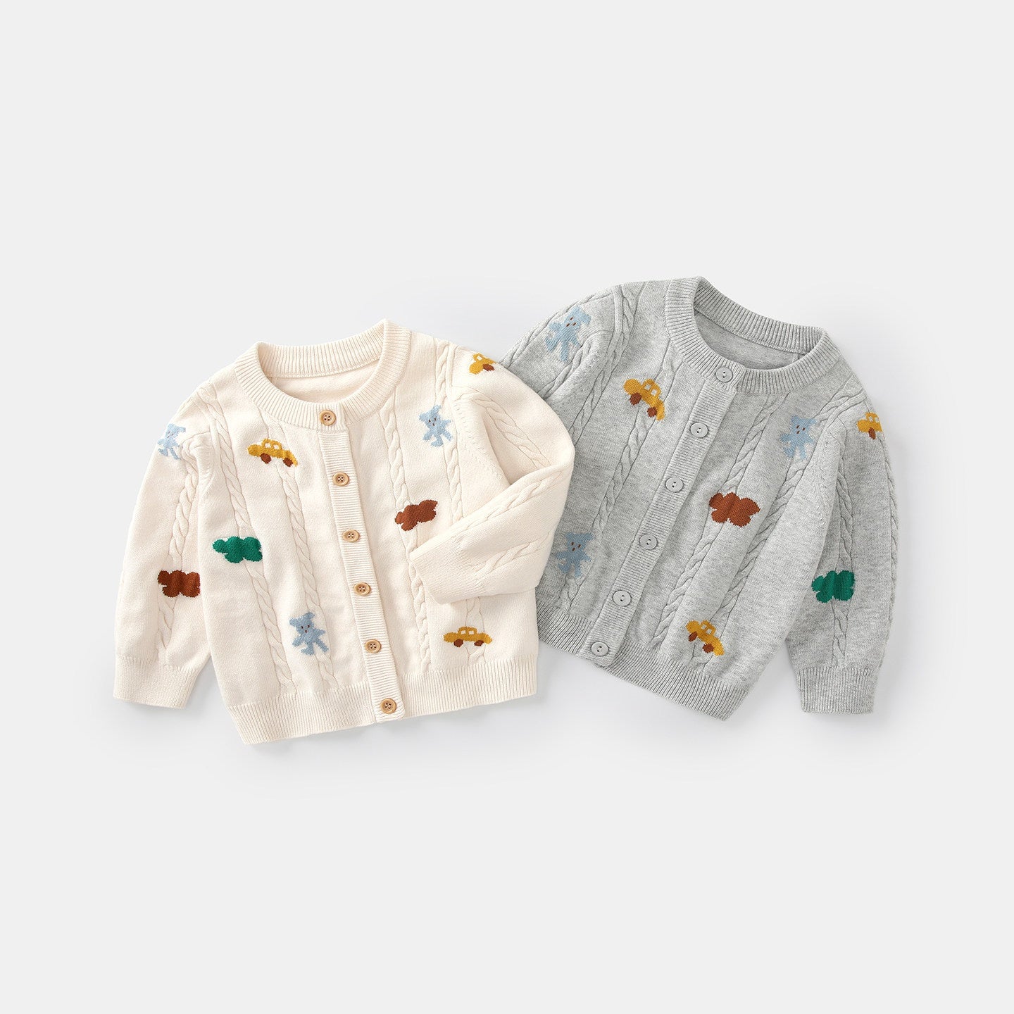 Chandail pour bébé Chemise tricotée pour bébé garçon