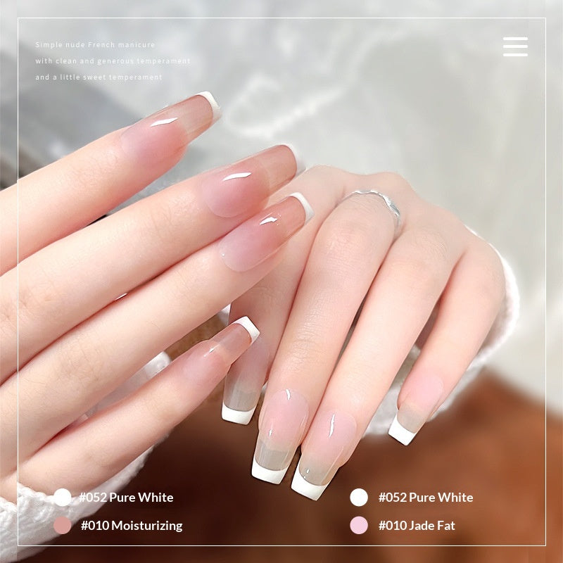 Ensemble d'outils avec kit de ongles de gel de gratte-ciel et conseils de ongles