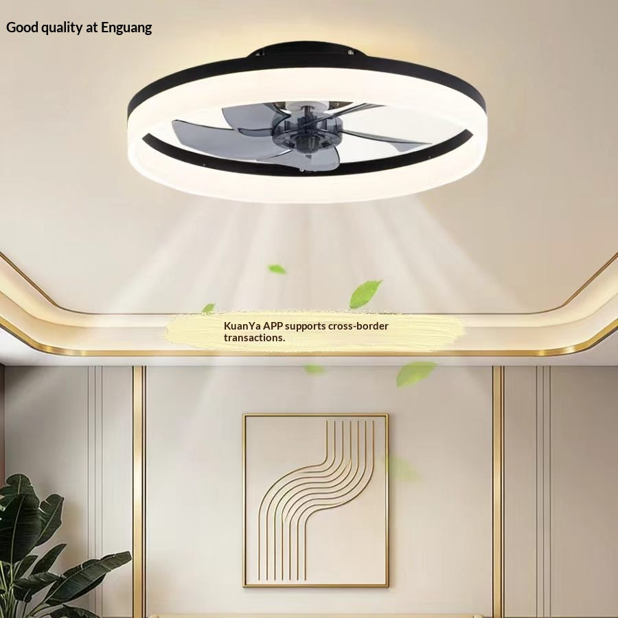 Restaurant léger de style nordique Smart Fan Light