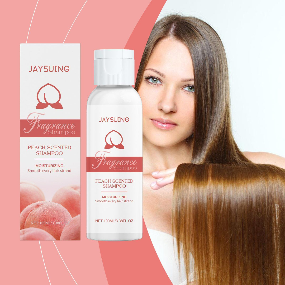 JAYSUING Shampooing à pêche blanche